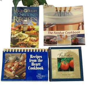 4 Book Classic Cookbook Bundle